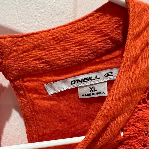 NWT - O'Neill Issa - Boho-chic Midi length dress - XL - Fits like a 12/14 - Picture 7 of 14